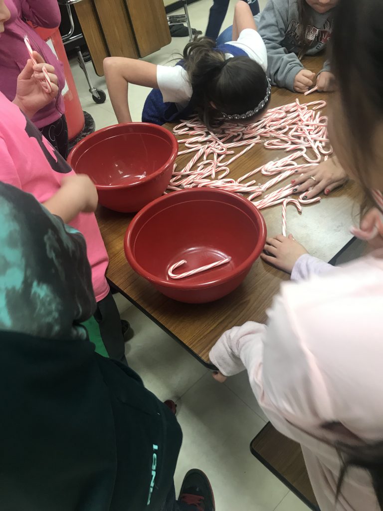 Students creating their projects