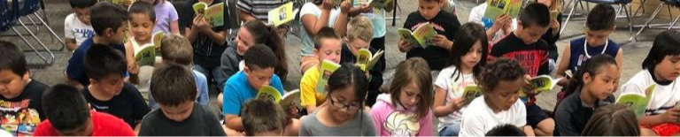 Students reading