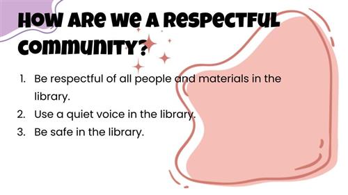 Reynolds Library Expectations