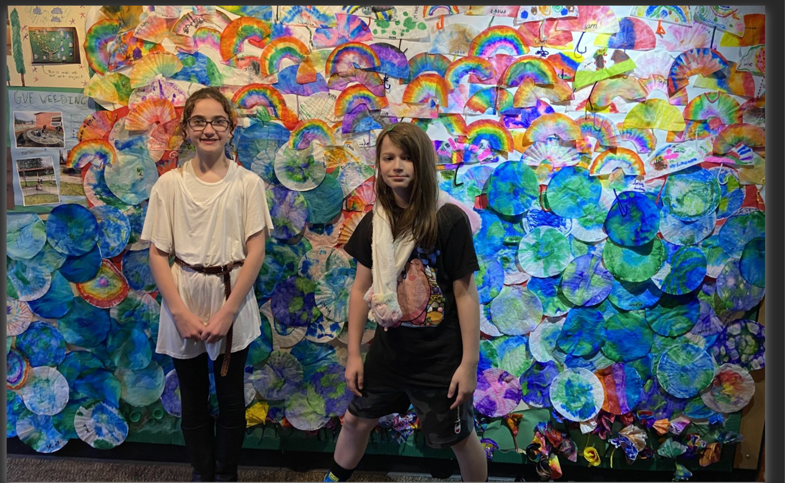 students smiling