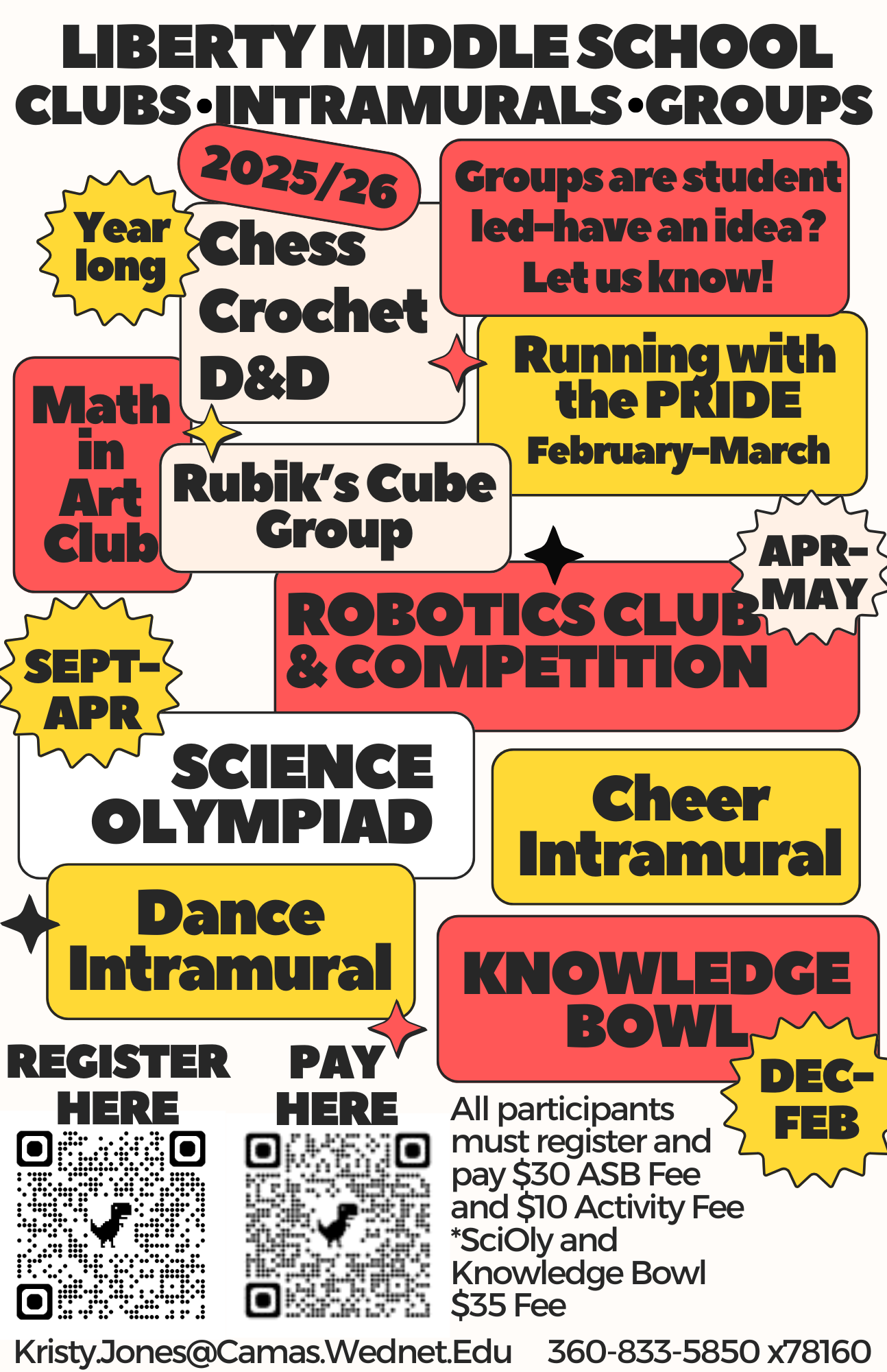 Liberty Activities Calendar 25-26