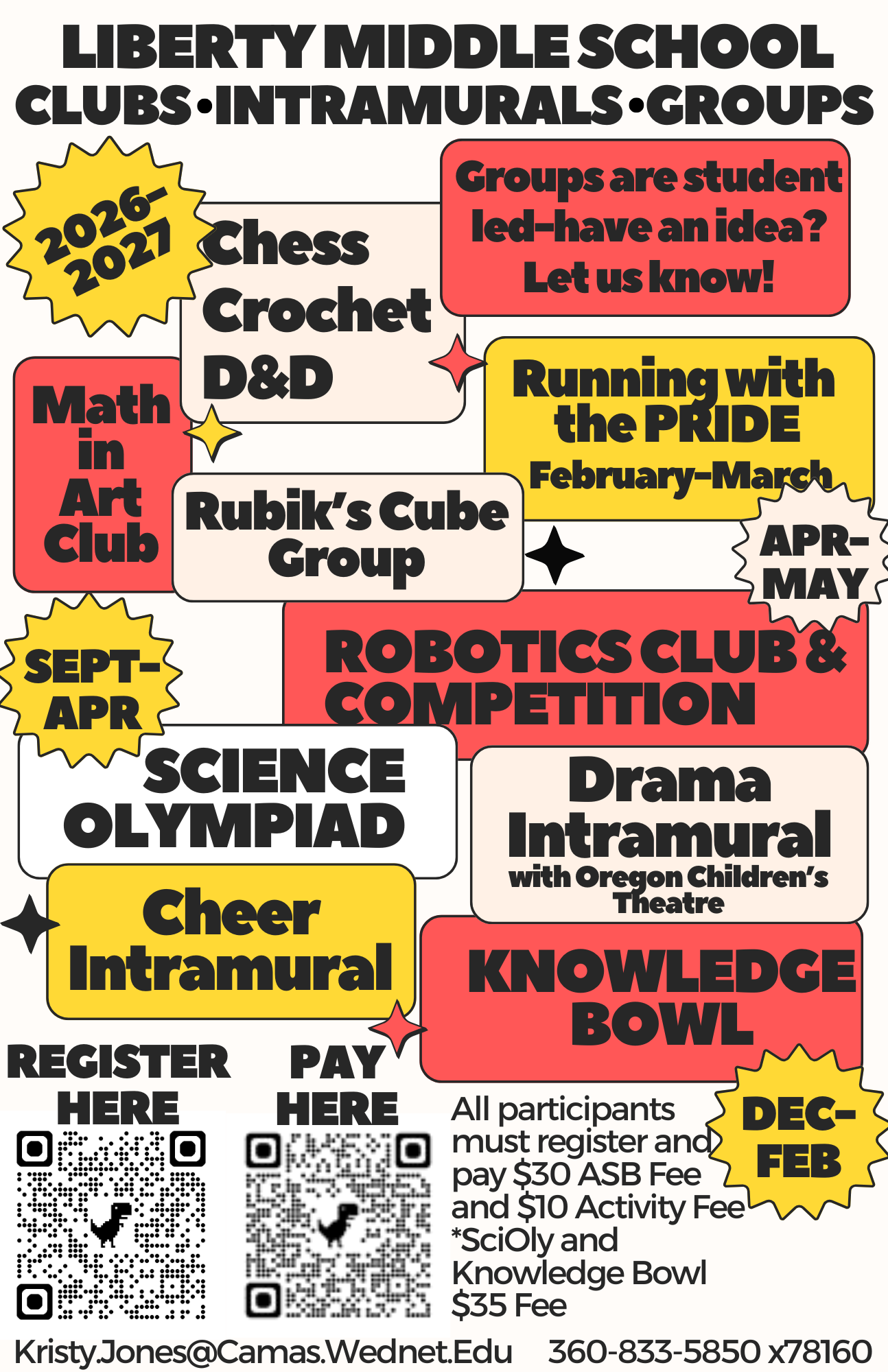 Liberty Activities Calendar 26-27
