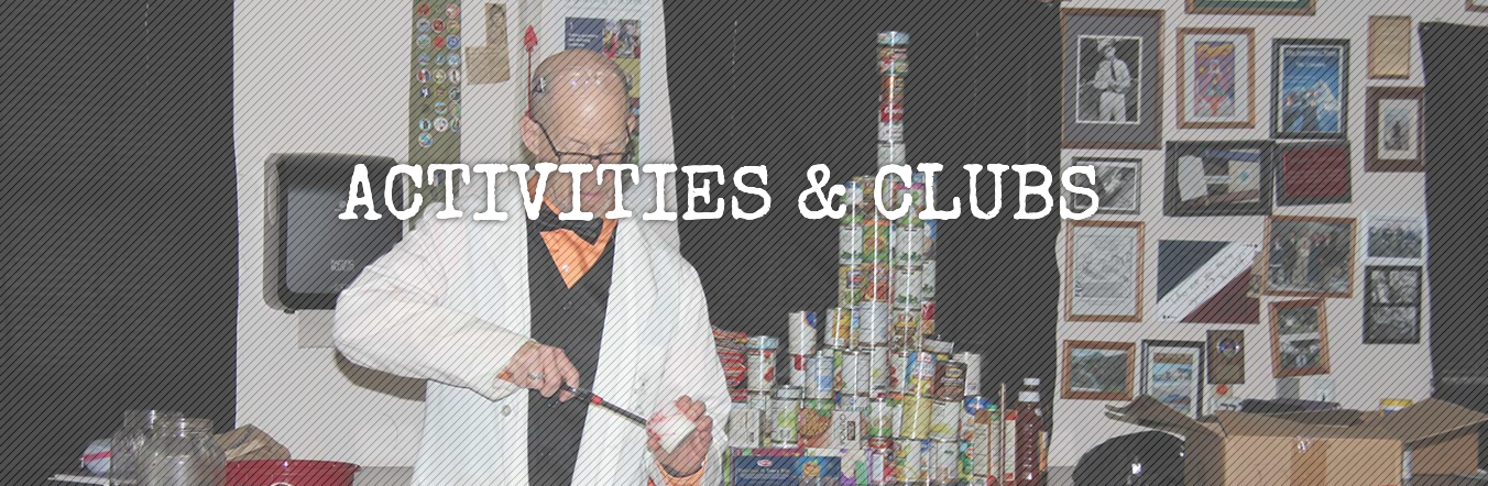 Activities & Clubs banner