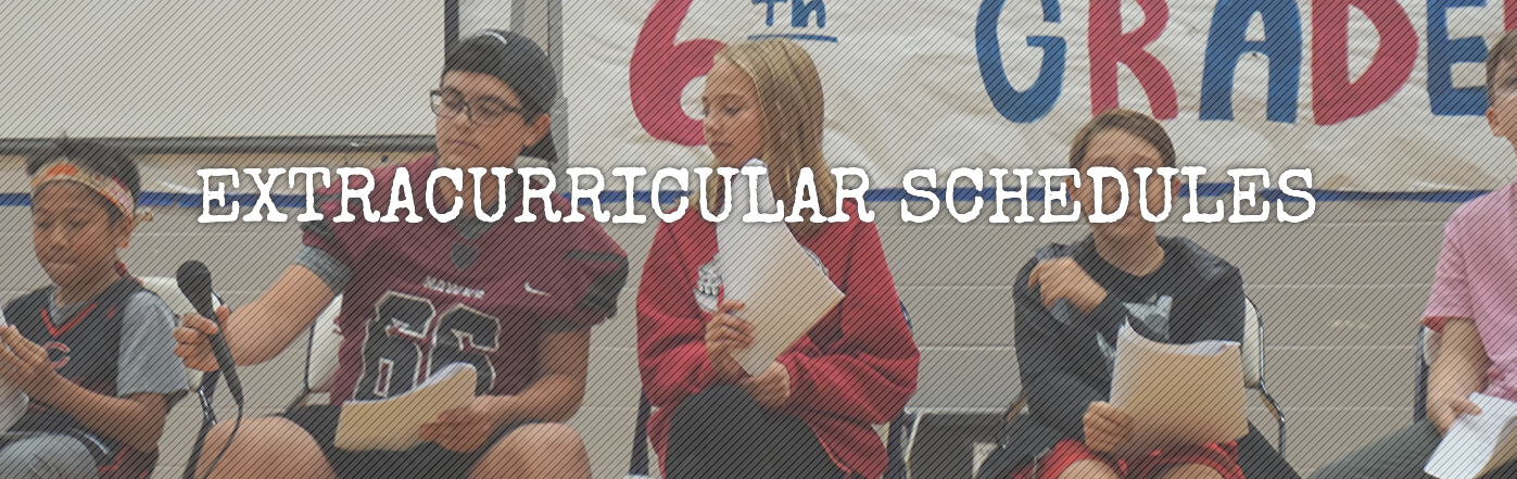 Extracurricular Schedules