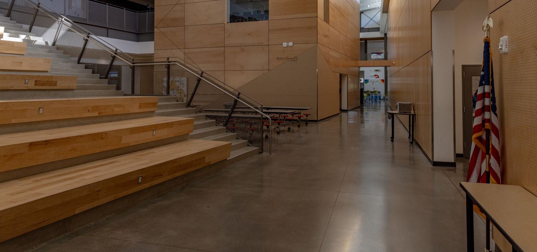 school hallway
