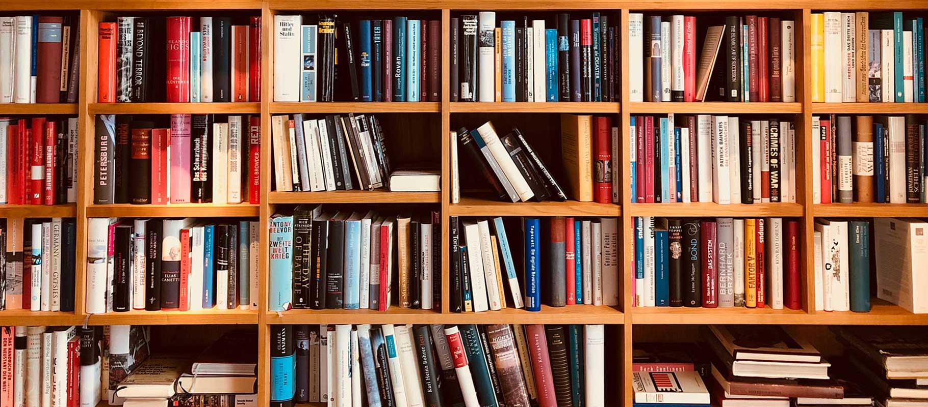Library books