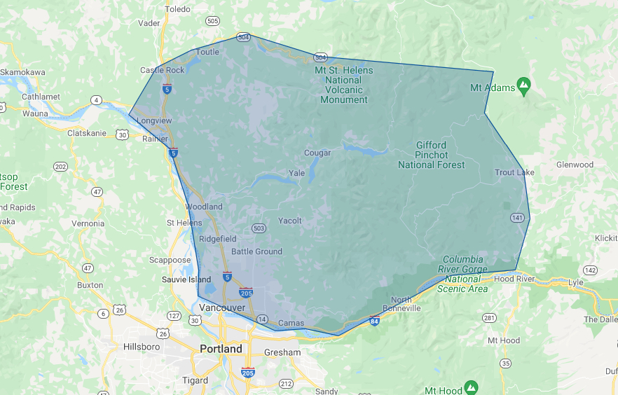 CCA Service Region Map