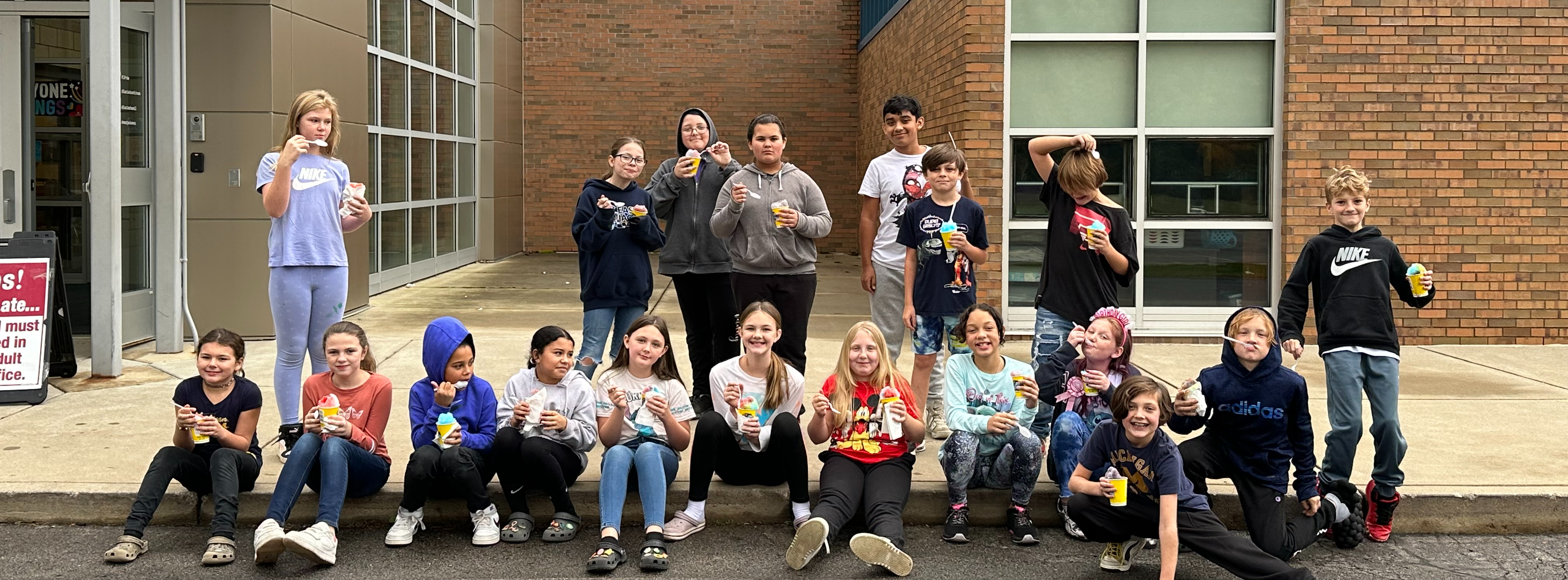 East Jackson Elementary School students