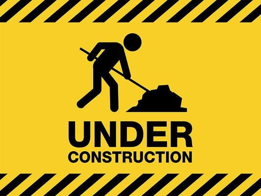 Under construction graphic