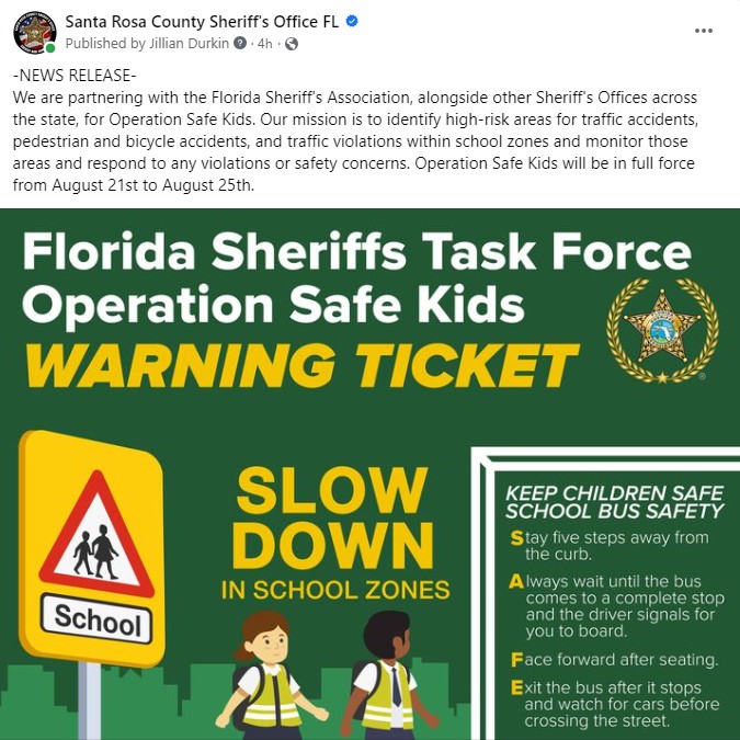 OPERATION SAFE KIDS