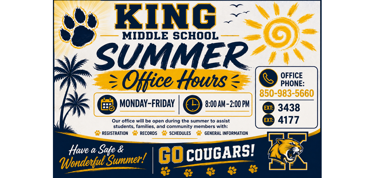 Hours for KMS this summer