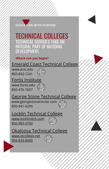 technical colleges info