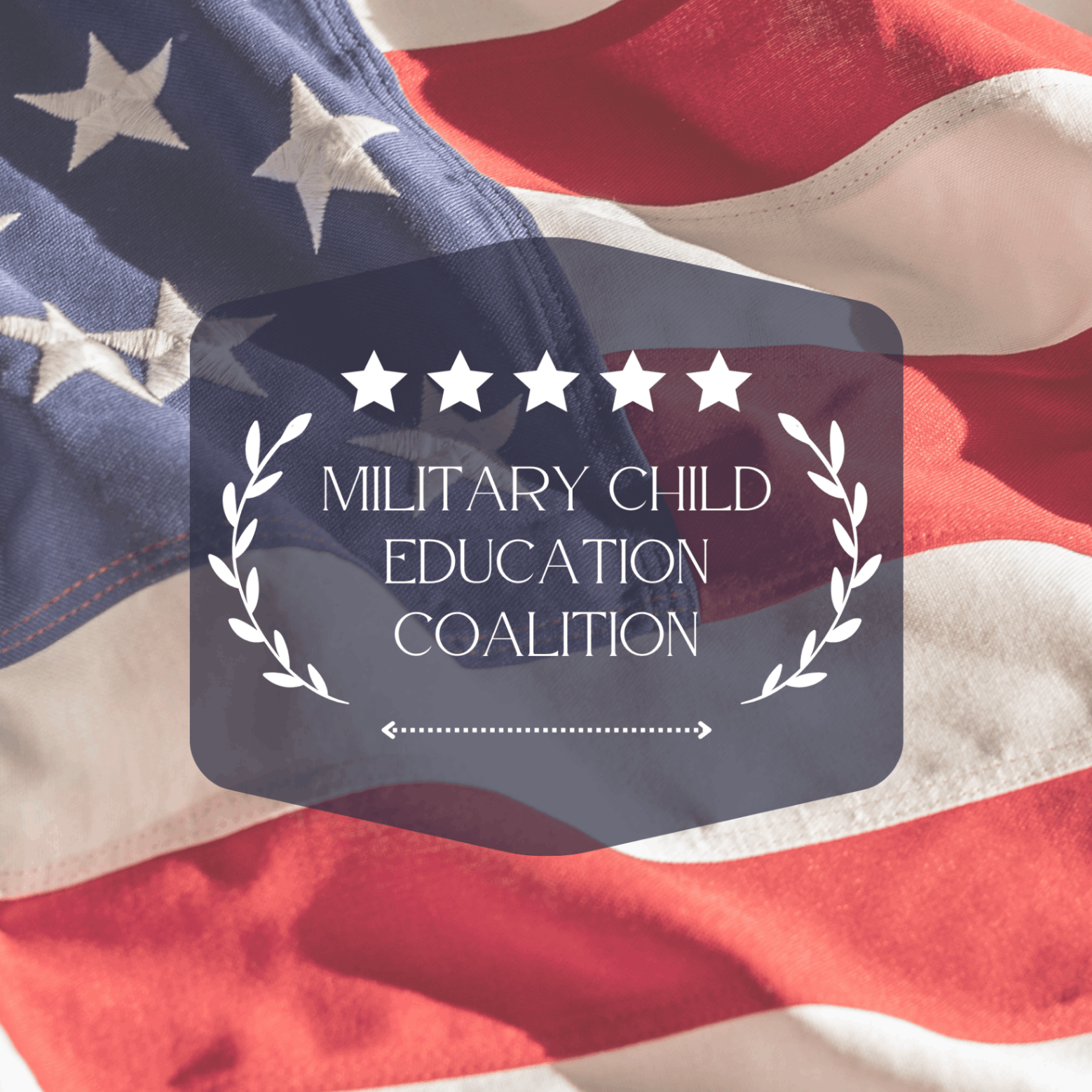 Military child education coalition banner