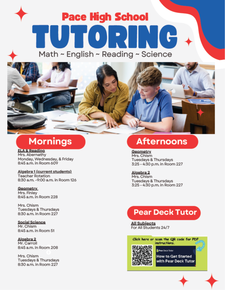 Tutoring flyer