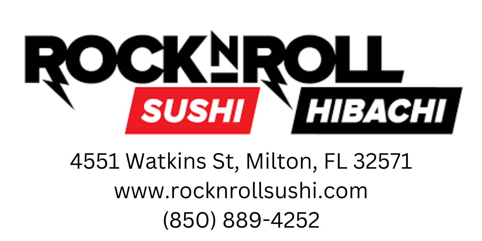 rock and roll sushi hibachi