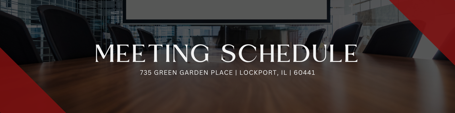 Meeting Schedule