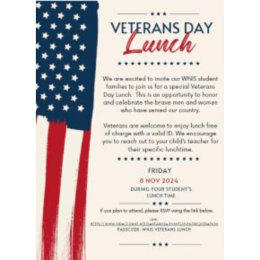 Veterans Day lunch