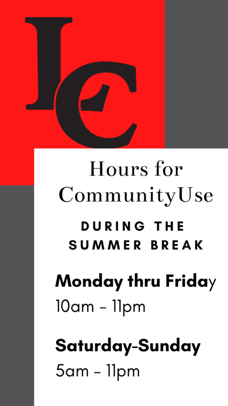Hours for Community Use