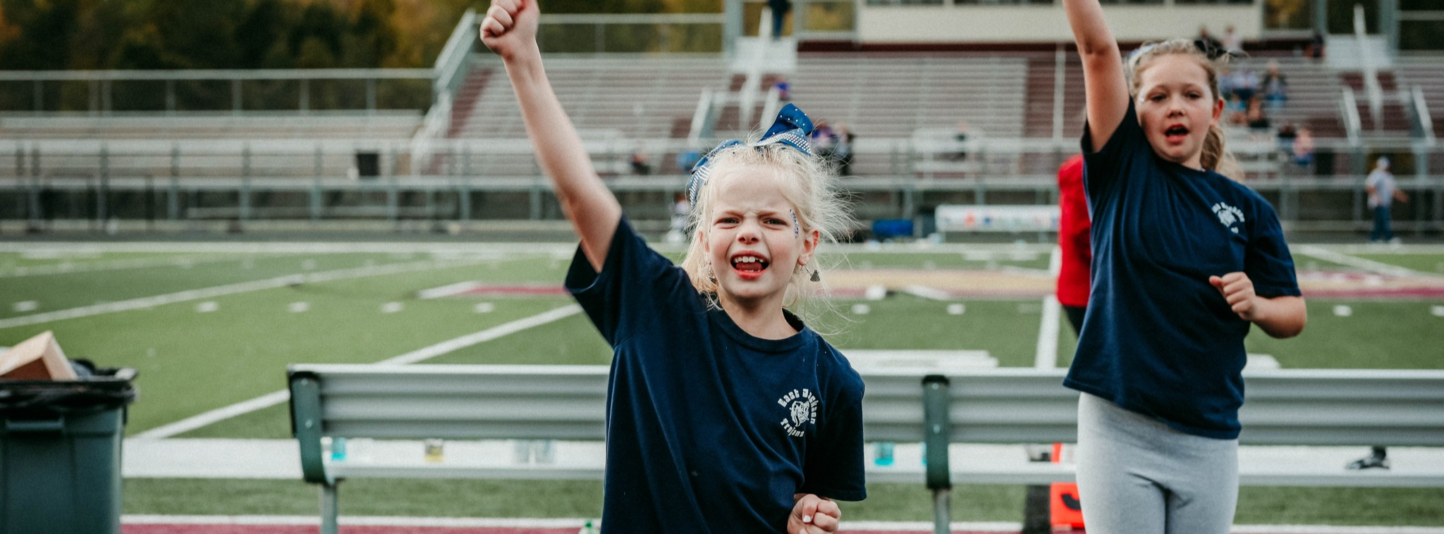 East Jackson Youth League cheerleaders 