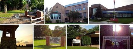 collage of school pictures