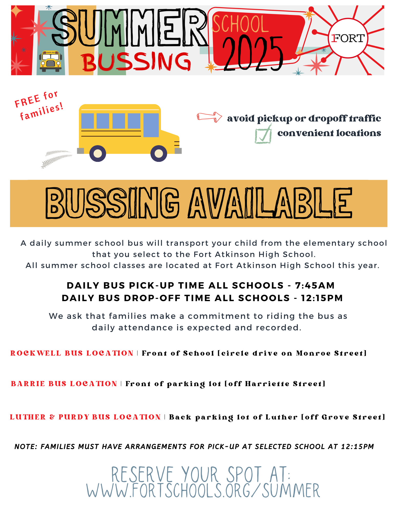 Bus Flyer