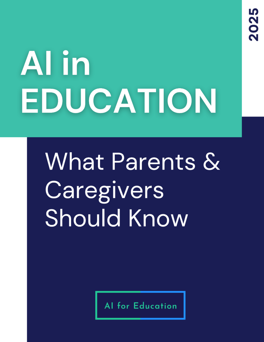 AI in Education - What parents and caregivers should know