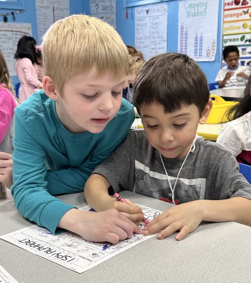 Full-Day Kindergarten students