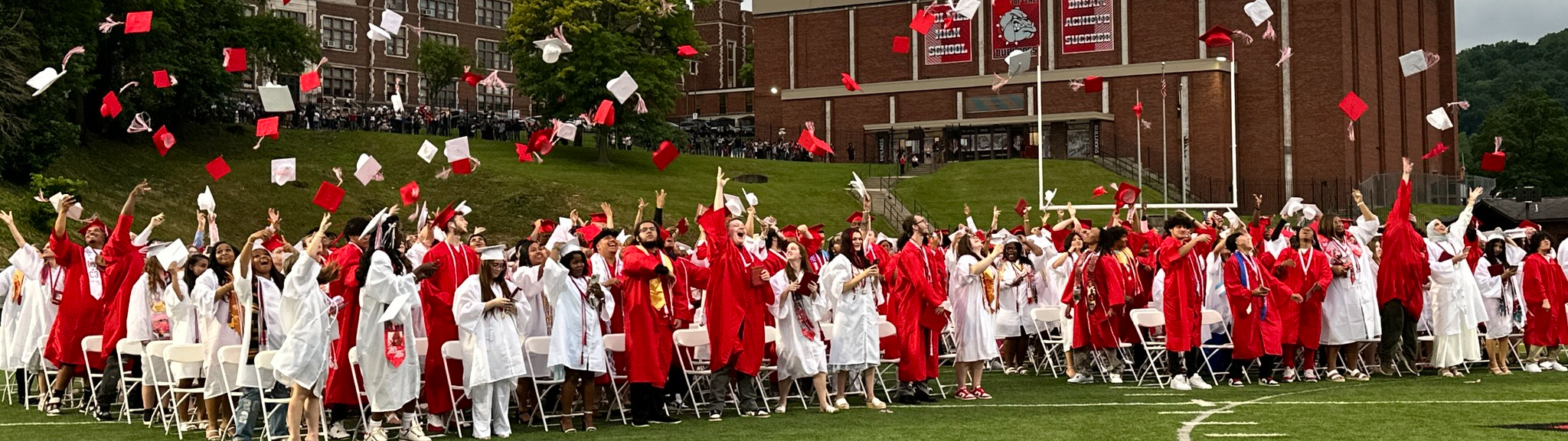 graduation cap toss