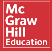 A logo featuring the words 'McGraw Hill Education' in white text on a red background.