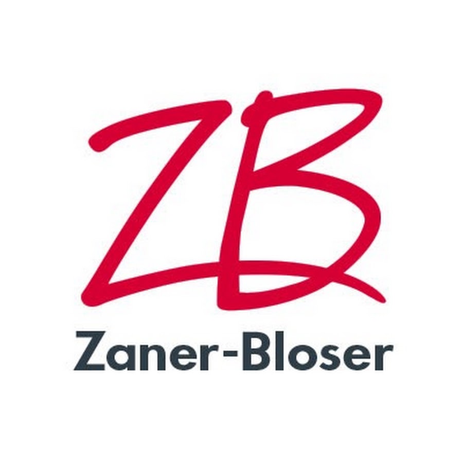 A stylized logo featuring the letters 'ZB' in red, with the name 'Zaner-Bloser' written in black below it.