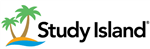 The logo for Study Island, featuring stylized palm trees and a wave, with the text 'Study Island' in bold letters.