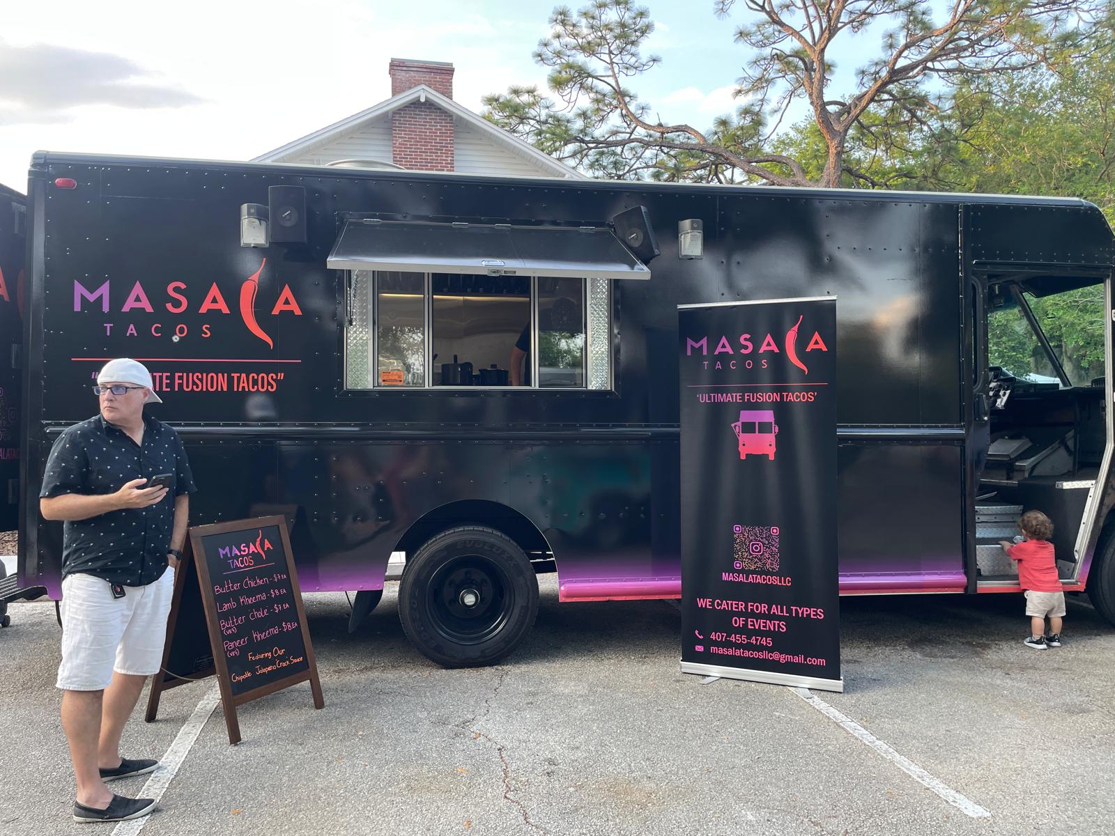 Food Truck Masala Tacos