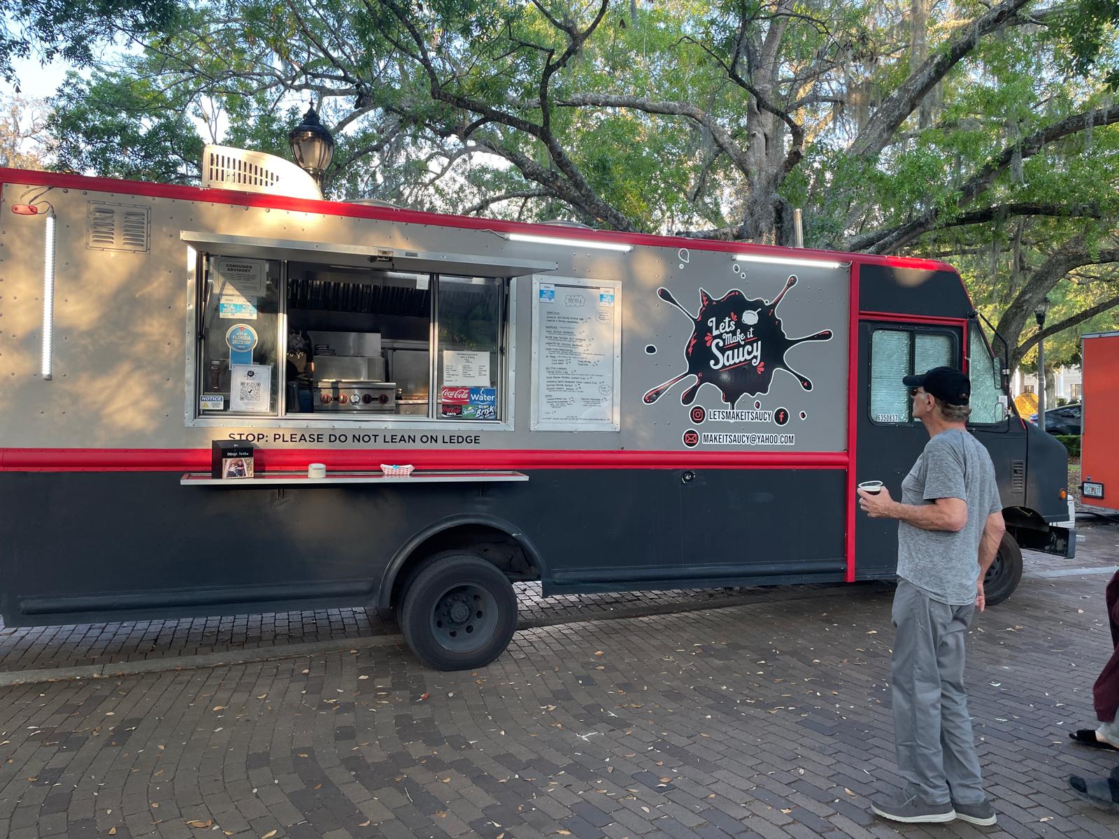 Food Truck Let's Make It Saucy