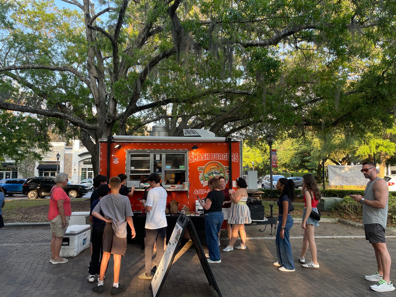 Food Truck Smash Burgers