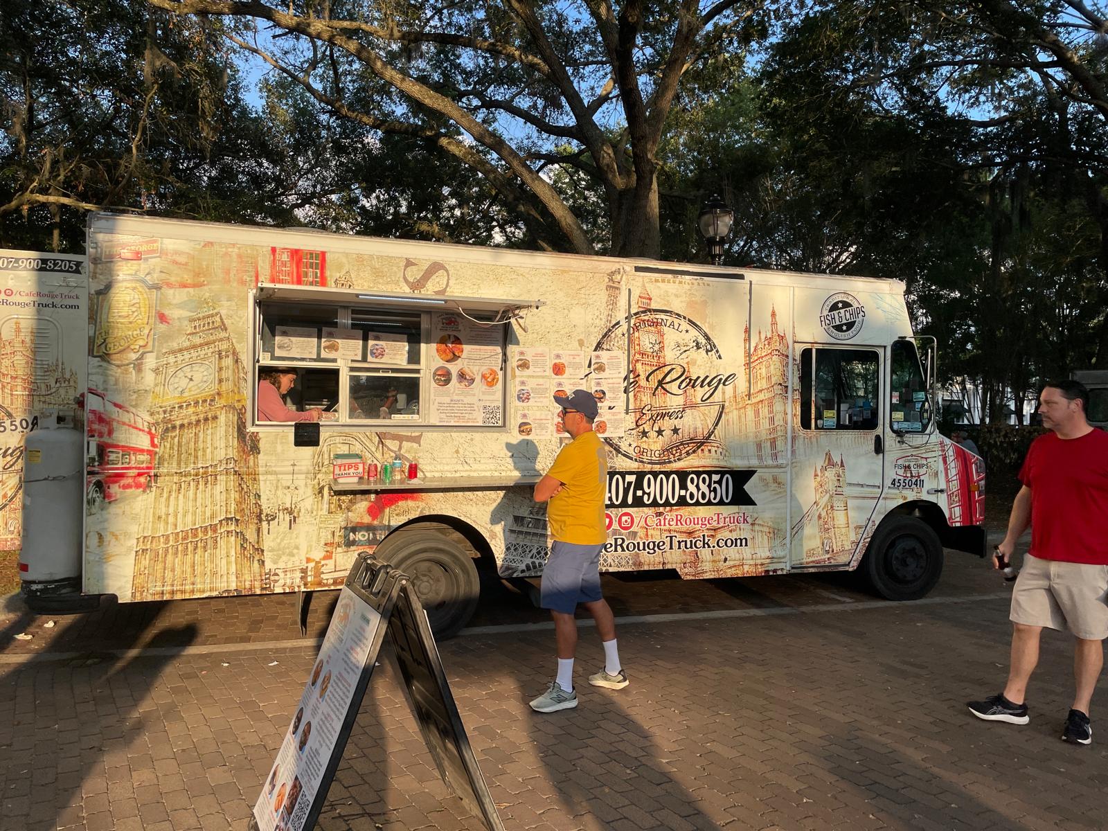 Food Truck Cafe Rouge