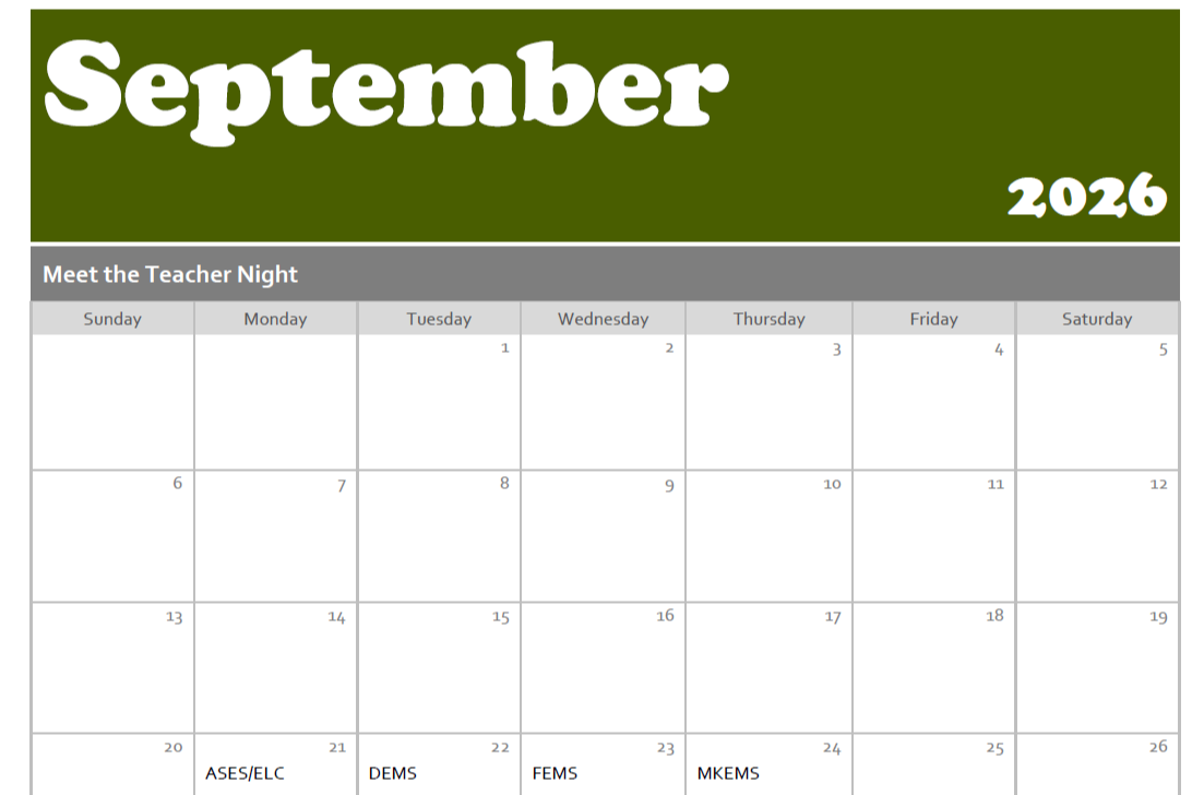 meet the teachers calendar picture 