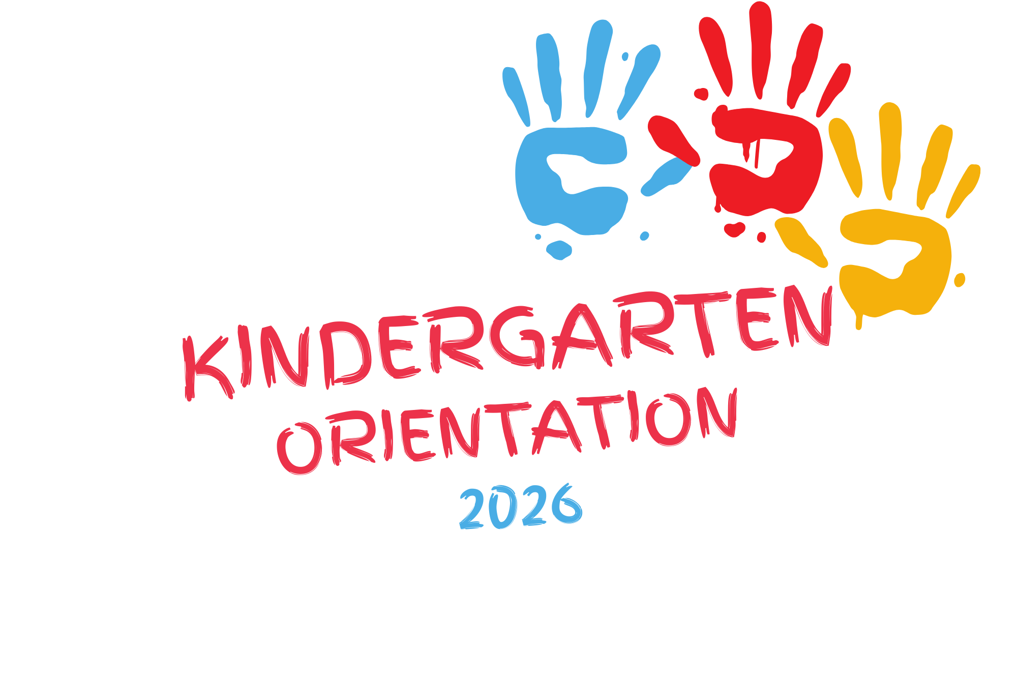 Kindergarten orientation flyer