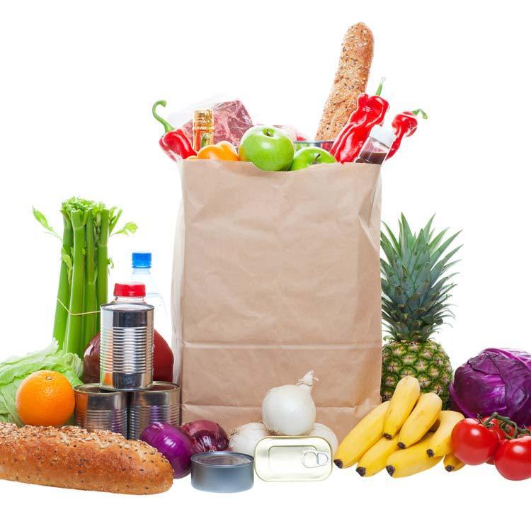 Fruits and vegetables