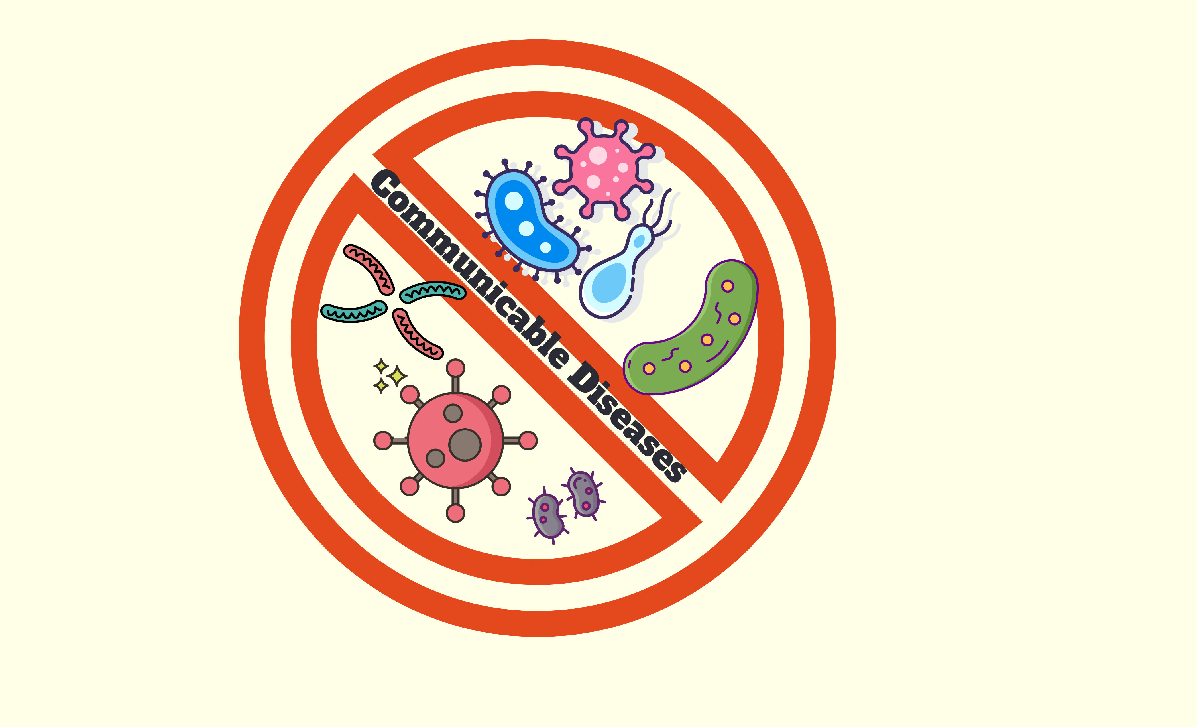 Communicable disease graphic