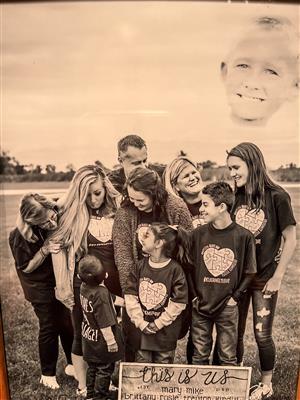 Principal photo with kids