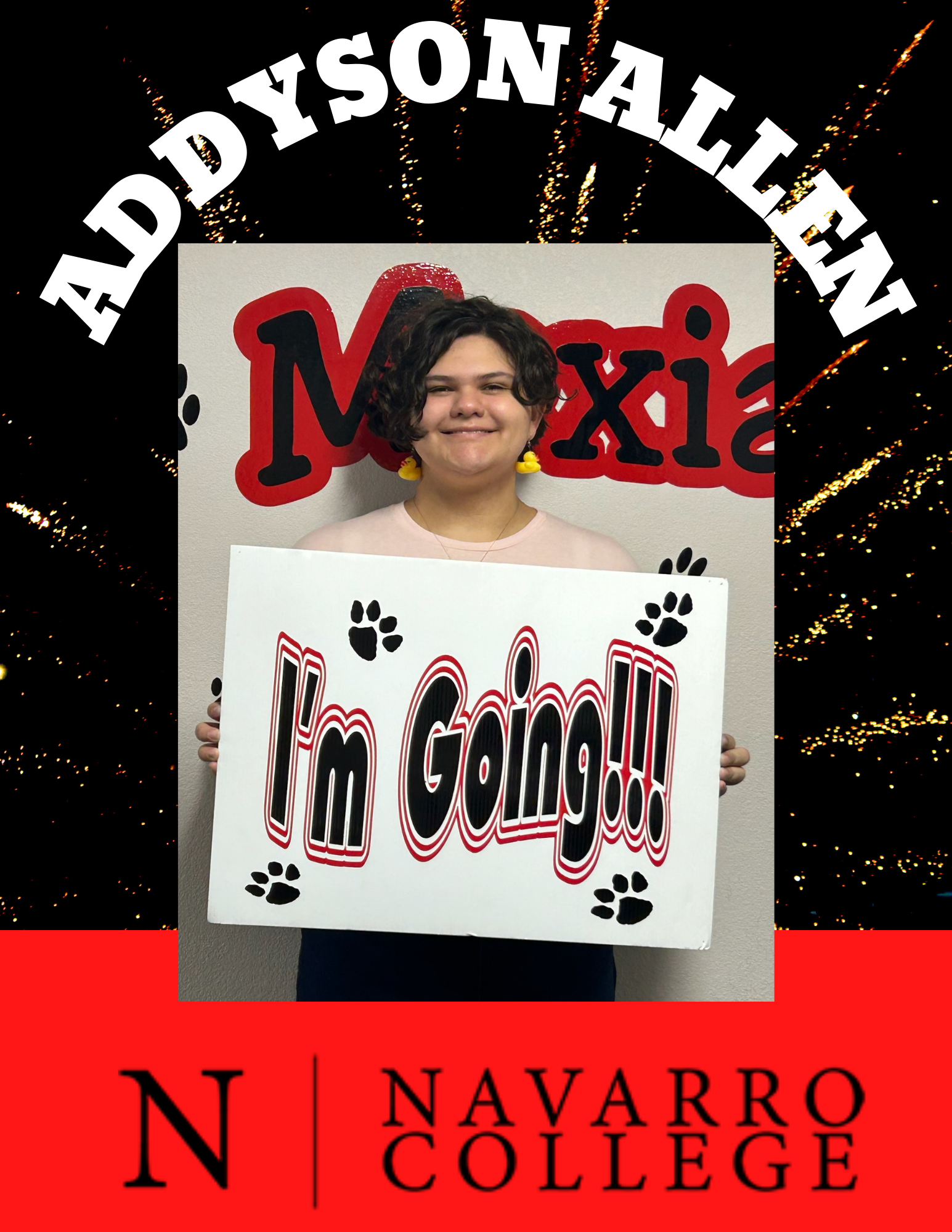 Addyson Allen - I'm Going! - Navarro College