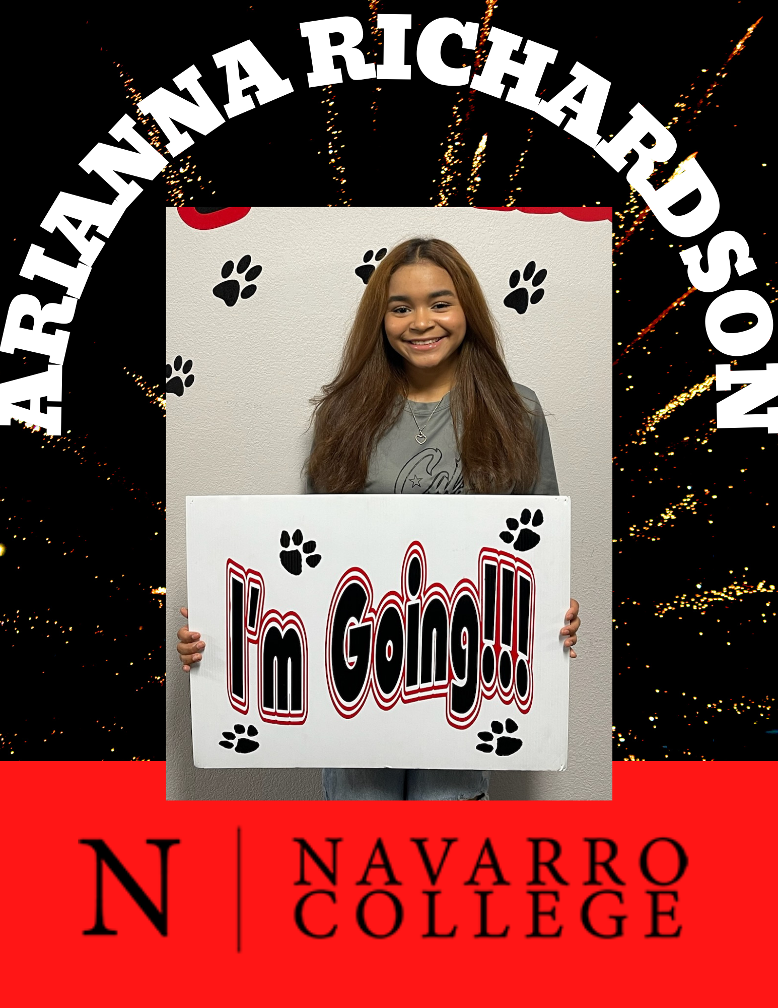Arianna Richardson - I'm Going! - Navarro College