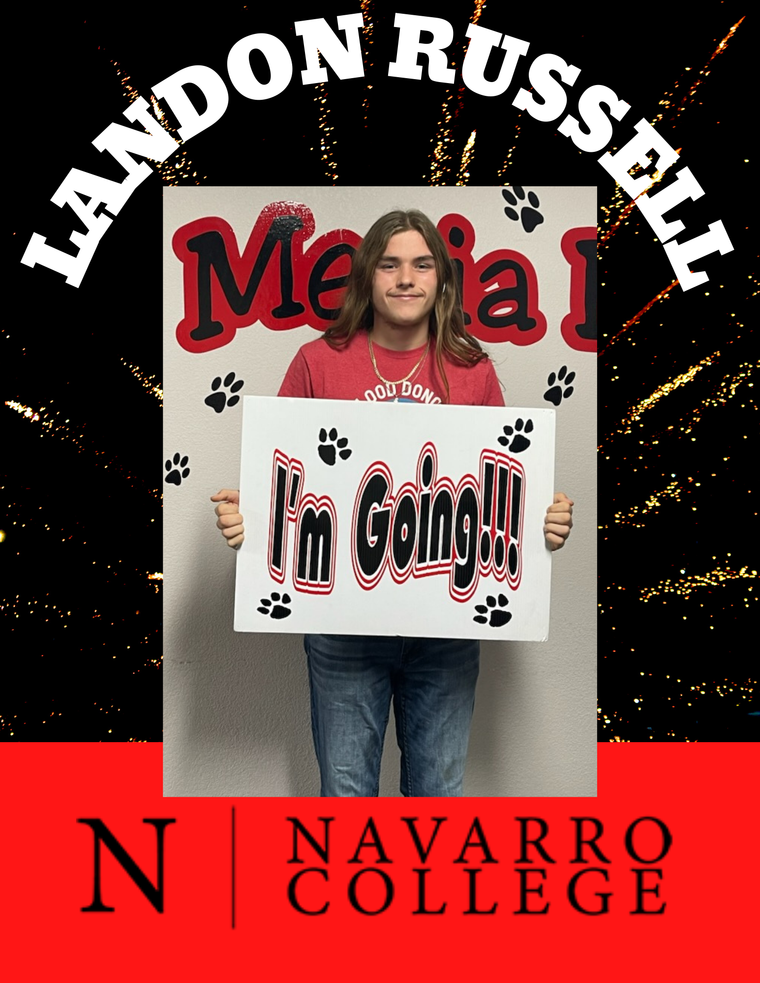 Landon Russell - I'm Going! - Navarro College