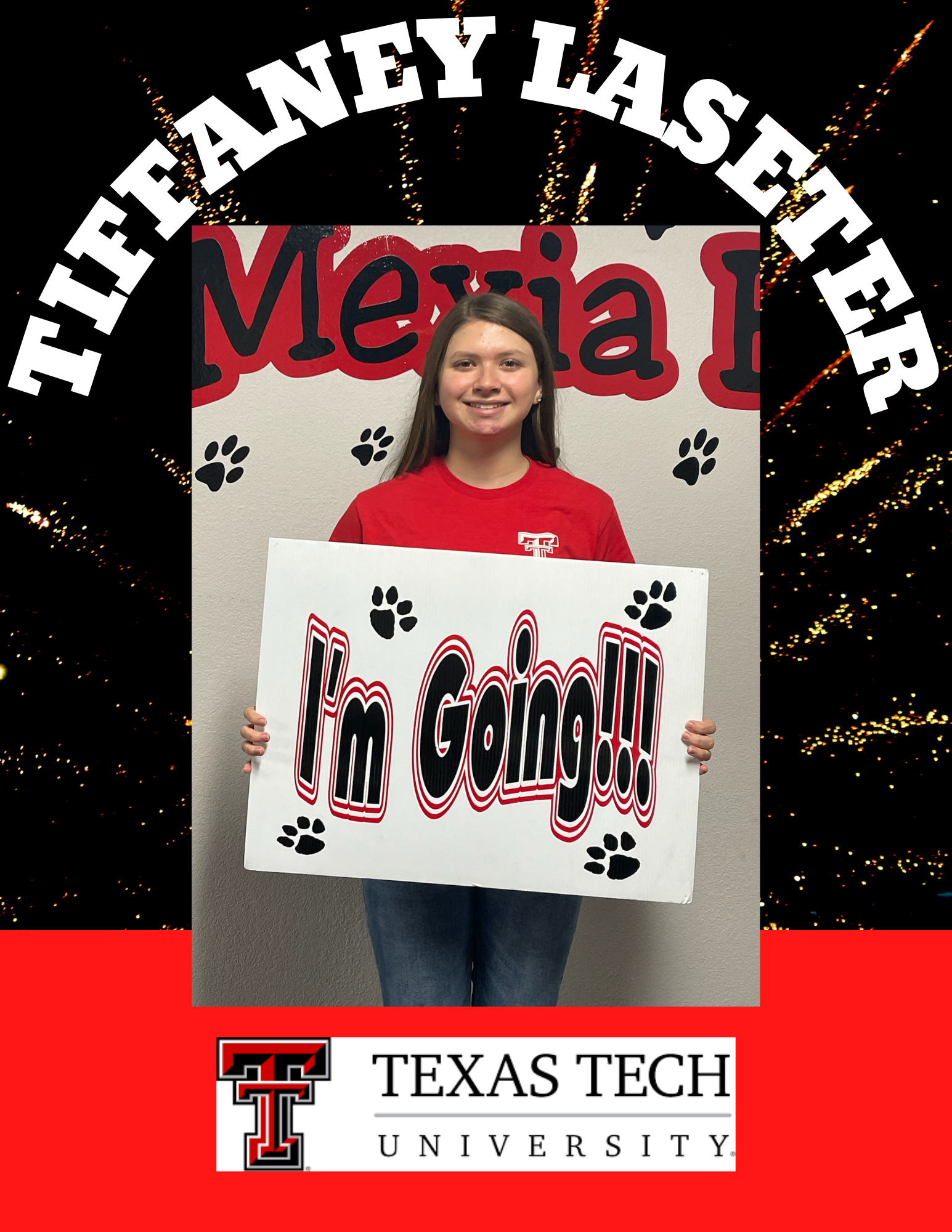 Tiffany Laseter - I'm Going! - Texas Tech University