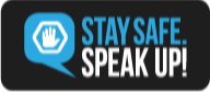 stay safe speak up button