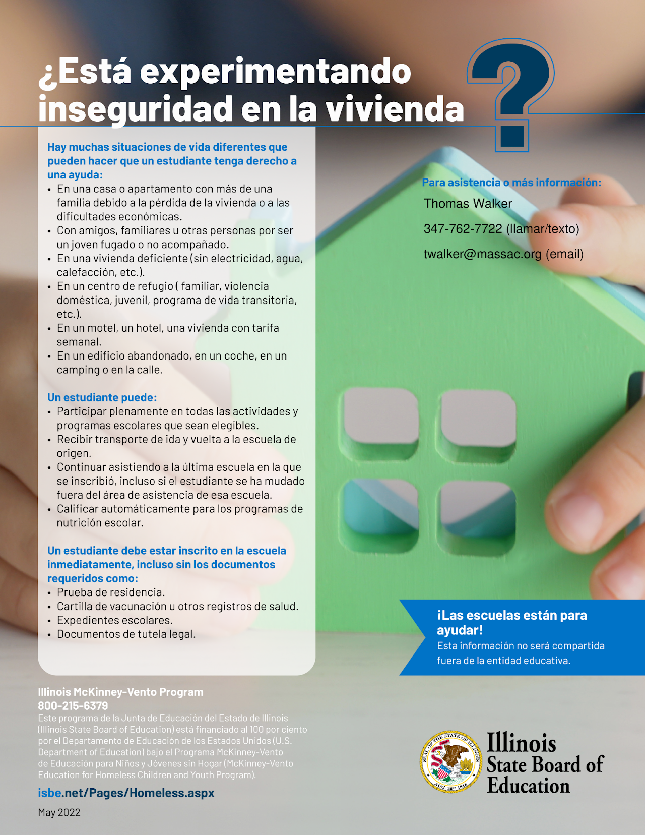 McKinney-Vento Spanish Informational Sheet