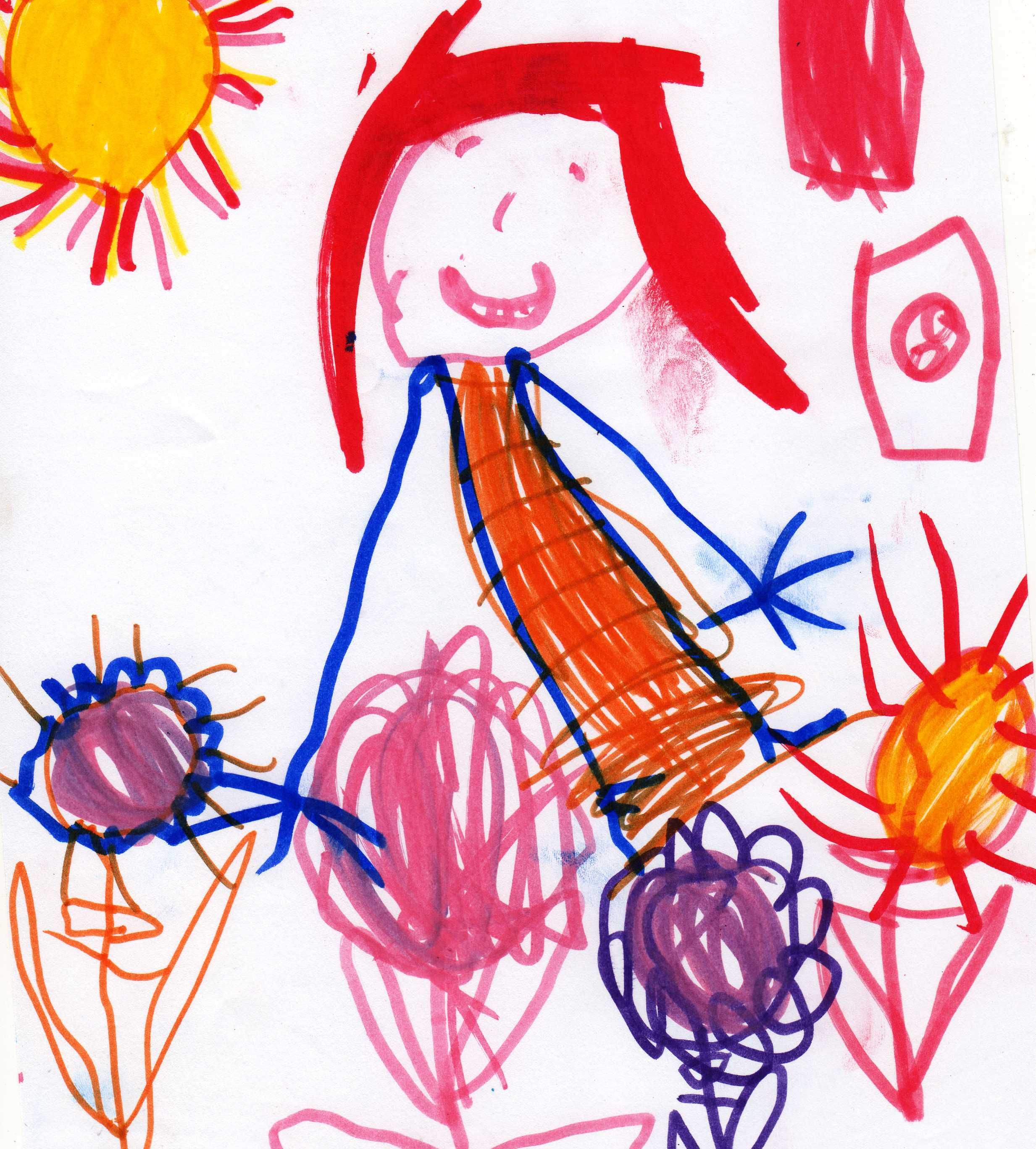 pre school drawing