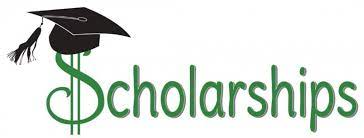 Image of a scholarship logo with a graduation cap