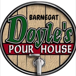 Custom logo for Doyle's Pour House featuring unique design elements and vibrant colors.