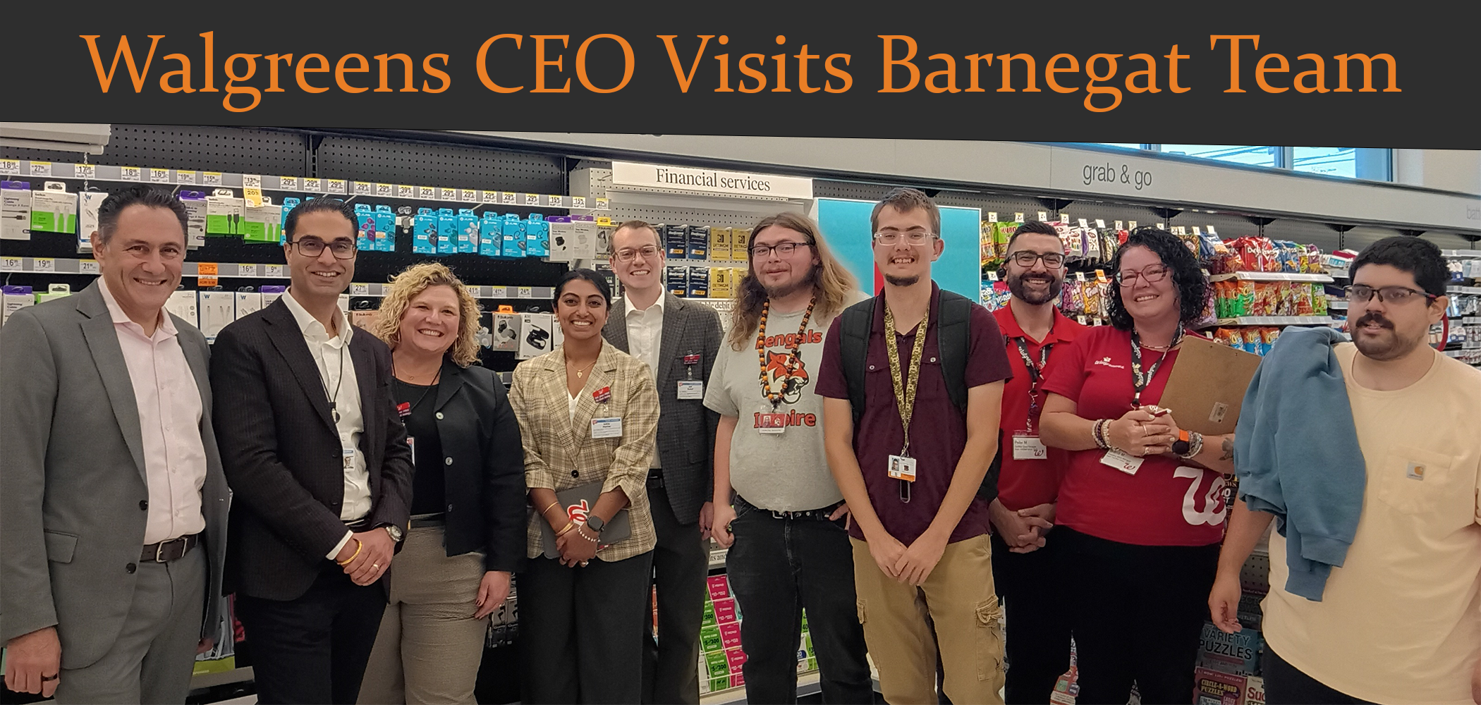 Walgreens CEO Visit